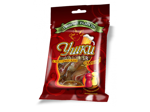 Уши свиные классические "Пивные радости" (100гр) в Обнинске
