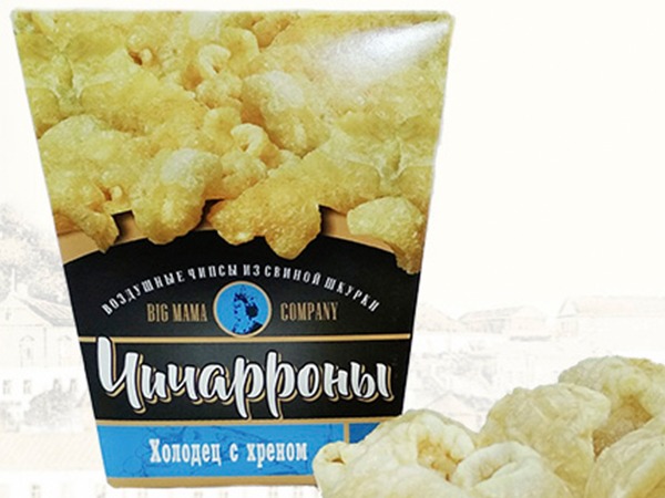 Чичарроны со вкусом холодца и хрена в Обнинске
