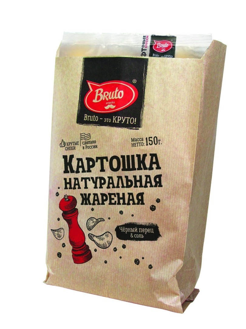 Картофель «Бруто» черный перец 130 гр. в Обнинске