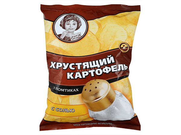 Картофельные чипсы "Девочка" 160 гр. в Обнинске
