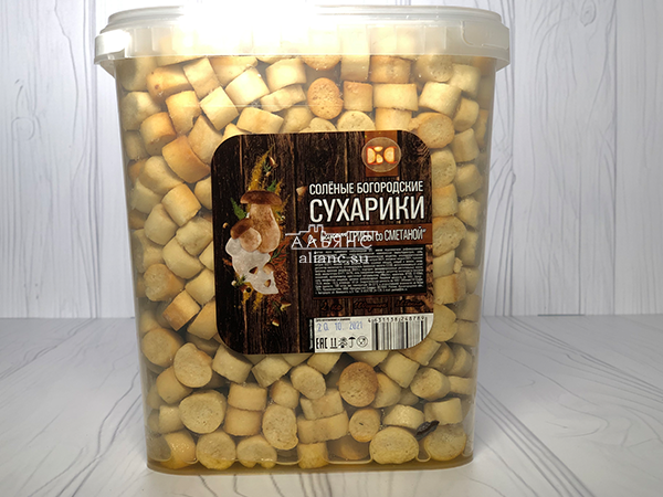Сухарики с грибами и сметаной в Обнинске