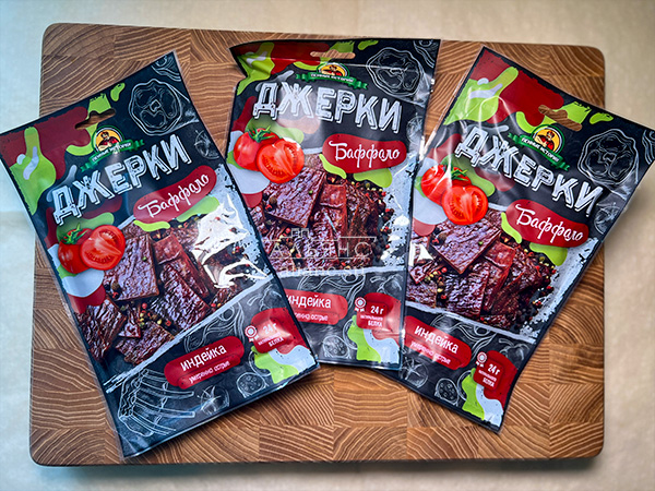 Джерки из индейки "Баффало" 45 гр. в Обнинске
