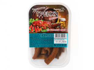 Кнуты  Салями Классические 50 гр: Сурские гренки Камчатский краб (100 гр)