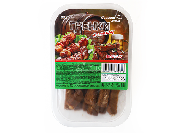 Сурские гренки Шашлык (100 гр) в Обнинске