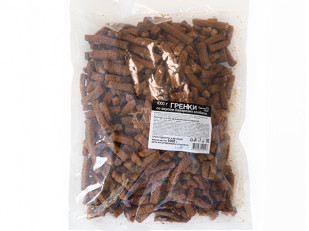 Индейка вяленая (строганина): Деревенские гренки со вкусом Баварские колбаски (Сурские)