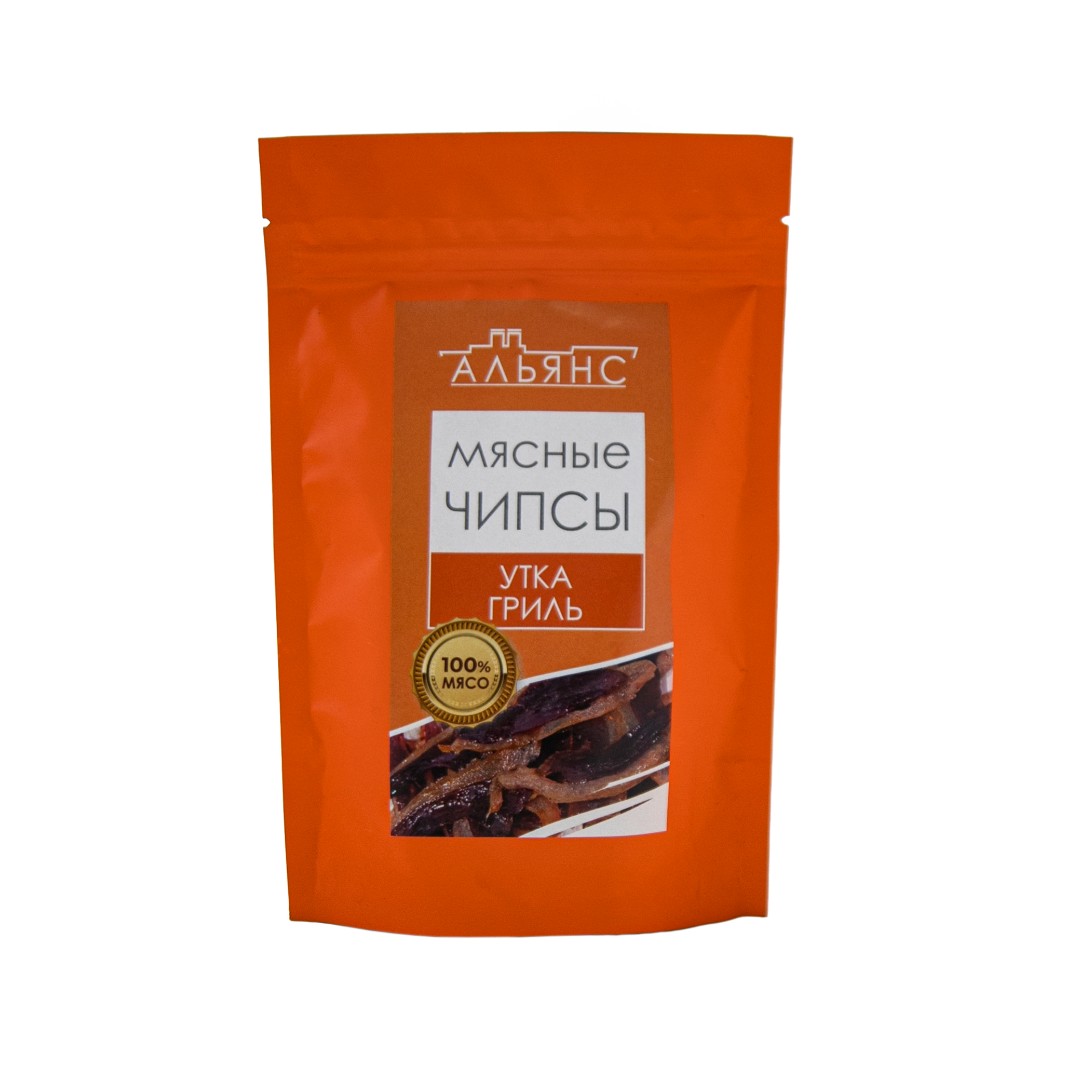 Мясо (АЛЬЯНС) вяленое утка гриль (50 гр) в Обнинске