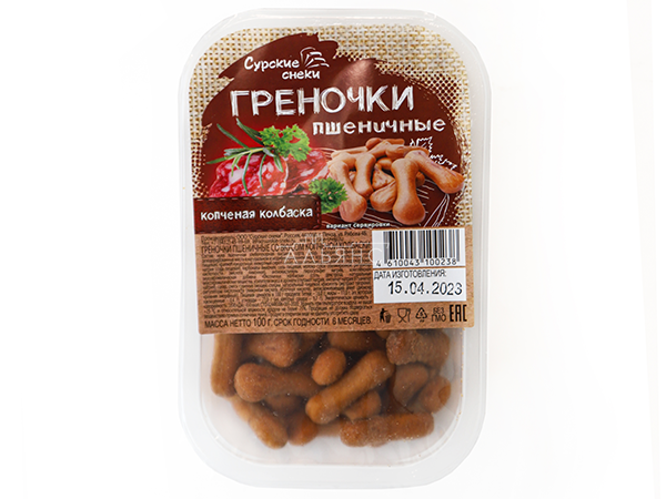 Сурские (ПШЕНИЧНЫЕ) Копченая колбаска (100 гр) в Обнинске