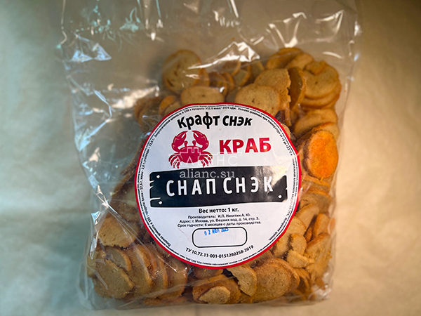 Снапсы ПШЕНИЧНЫЕ "Краб" в Обнинске