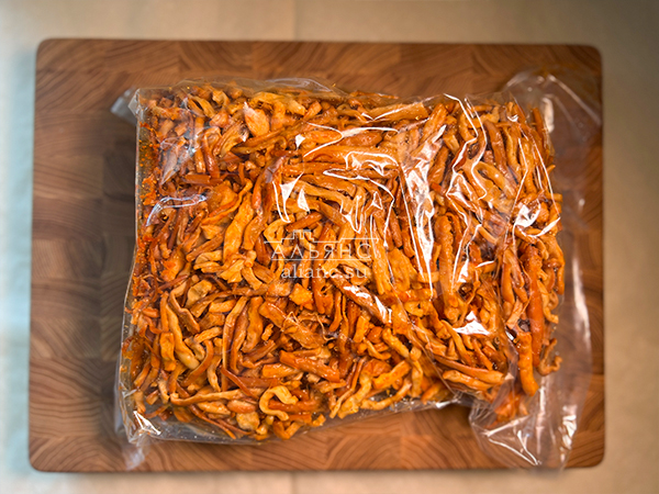 Нитка ЖАРЕНАЯ "Тайский перец" Oktobersnack 1 кг (сырный продукт) в Обнинске