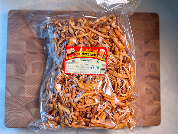 Нитка ЖАРЕНАЯ "Тайский перец" Oktobersnack 1 кг (сырный продукт) в Обнинске