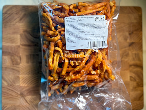 Нитка ЖАРЕНАЯ  Oktobersnack1 кг (сырный продукт) в Обнинске