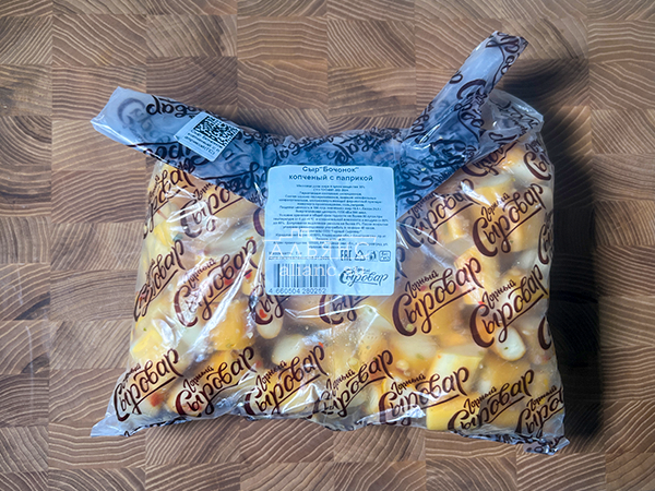 Сыр 1 кг ГОРНЫЙ СЫРОВАР (Бочонок копчёный с паприкой) в Обнинске